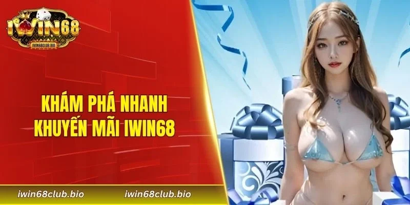 Khám phá nhanh khuyến mãi IWIN68 theo từng nhóm thưởng